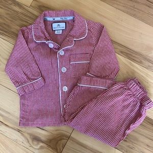 Petite Plume Gingham Pajama Set